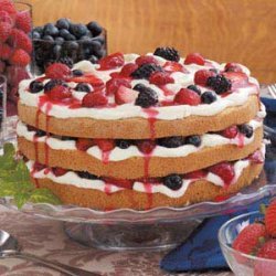 Berry Tiramisu Cake