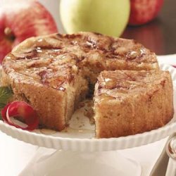 Cinnamon-Apple Honey Cake