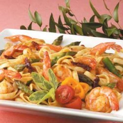 Mediterranean Shrimp 'n' Pasta