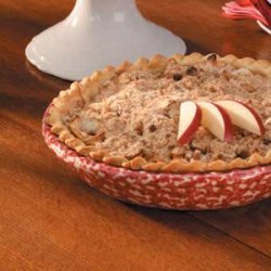 Creamy Apple Crumb Pie