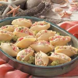Crab-Salad Jumbo Shells
