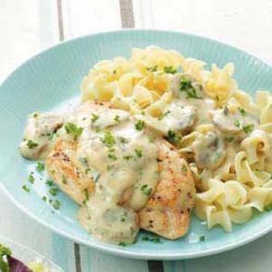Creamy Chicken with Noodles