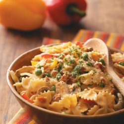 Vegetable Pasta with Sun-Dried Tomato Sauce