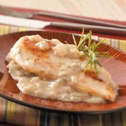 Chicken with Rosemary-Onion Sauce
