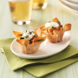 Chicken Taco Cups