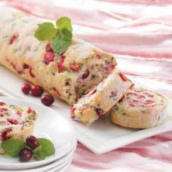 Cranberry-Nut Jelly Roll