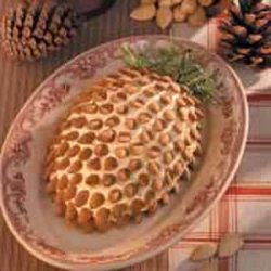 Pinecone-Shaped Blue Cheese Spread