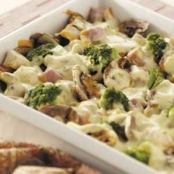 Chicken and Broccoli Company Casserole