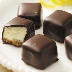 Chocolate-Covered Cheesecake Squares