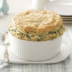 Spinach Pantry Souffle
