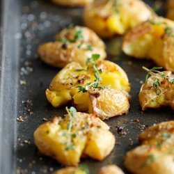 Garlic-Smashed Potatoes