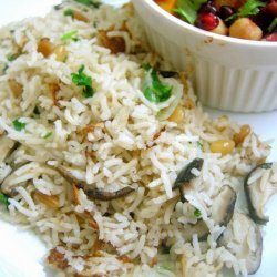 Rice Pilaf with Pine Nuts