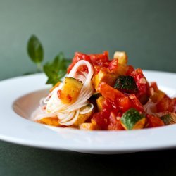Zucchini and Tomatoes with Mint