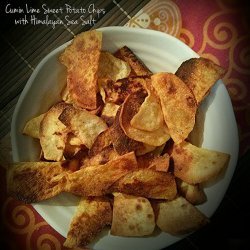 Sweetpotato Chips with Lime Salt