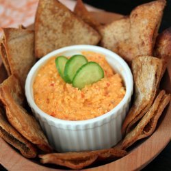 Roasted Red Pepper with Feta Dip