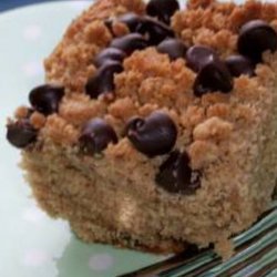 Chocolate and Peanut Butter Streusel Cake