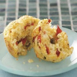 Red Pepper Jalapeno Muffins