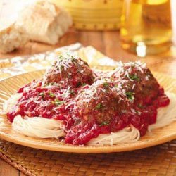 Garlic Lover's Meatballs and Sauce