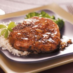 Pork Chops with Ginger Maple Sauce