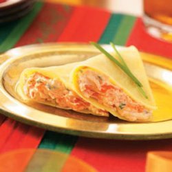 Smoked Salmon Appetizer Crepes