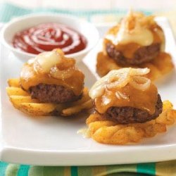 Mini-Burger Potato Bites
