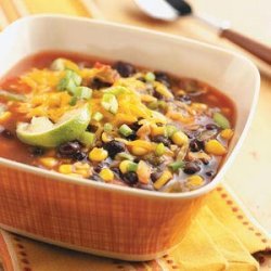 Bart's Black Bean Soup for Two