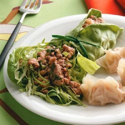Thai Pork Salad Wraps