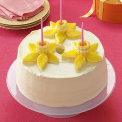 Lemony Daffodil Cake