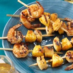 Grilled Shrimp Appetizer Kabobs