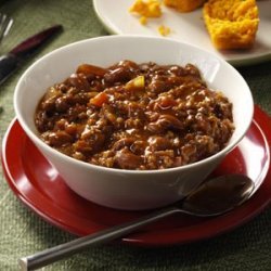 Hearty Beef & Bean Chili