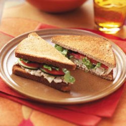 Tuna Caesar Sandwiches for Two