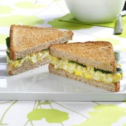 Pesto Egg Salad Sandwiches