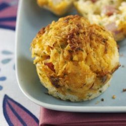Zesty Ham and Cheese Muffins