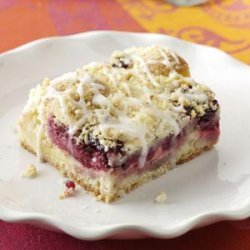 Lemon-Raspberry Streusel Cake