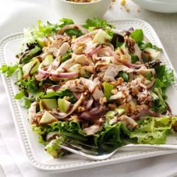 Chicken & Apple Salad with Greens