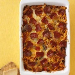 Pepperoni Pizza Casserole