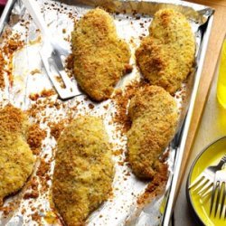 Crunchy-Herbed Chicken Breasts