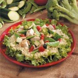 Sesame Chicken Couscous Salad