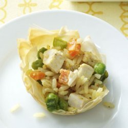 Curried Chicken and Rice Tartlets