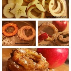 Cinnamon-Sugar Apple Rings