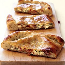 Double-Cheese and Prosciutto Calzone