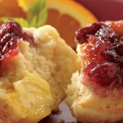 Cranberry Upside-Down Muffins