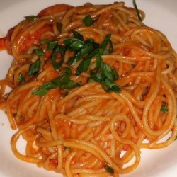 Spaghetti with Scallion Sauce