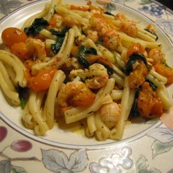 Spaghetti with Garlic Oil and Tomato