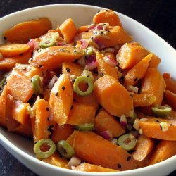 Cooked Carrot Salad with Toasted Cumin Dressing