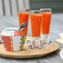 Roasted Red Pepper Soup Shots