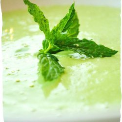 Raw Cream of Spinach Soup