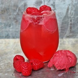 Raspberry and Aperol Floats