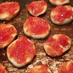 Rosemary Cookies with Tomato Jam