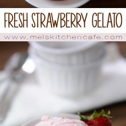 Fresh Strawberry Gelato